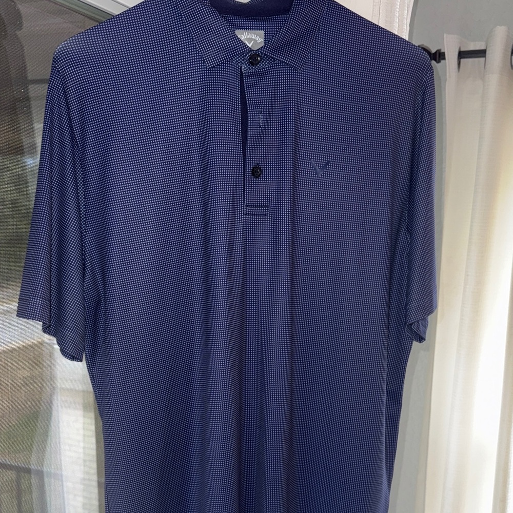 Callaway Men's Blue Polo Shirt